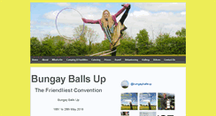 Desktop Screenshot of bungayballsup.com