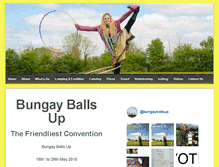 Tablet Screenshot of bungayballsup.com